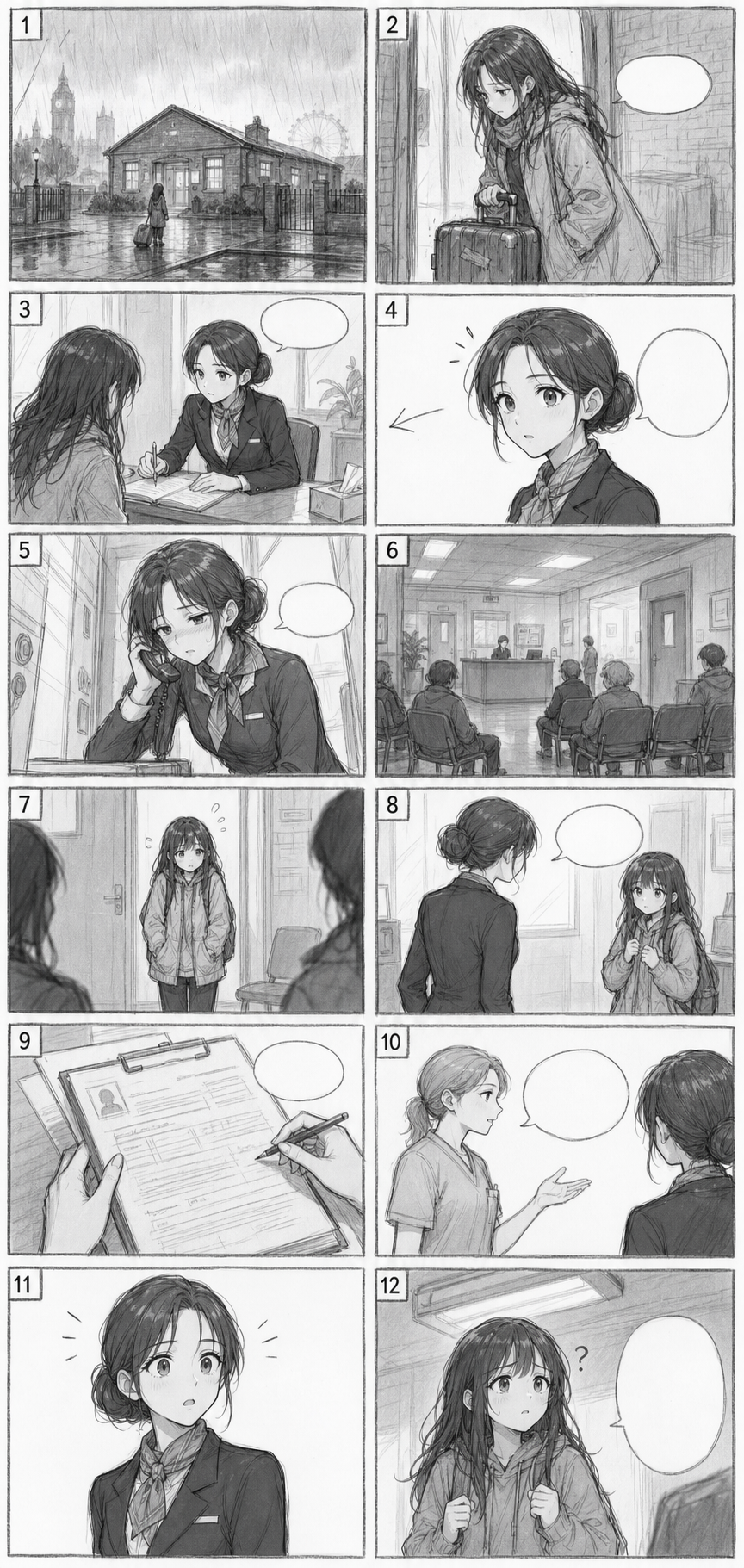 1화 썸네일 콘티 보드